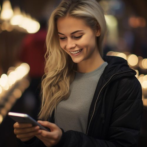 young-woman-smiling-holding-phone-enjoying-candlelit-relaxation-indoors-generated-by-artificial-intelligence_188544-85210